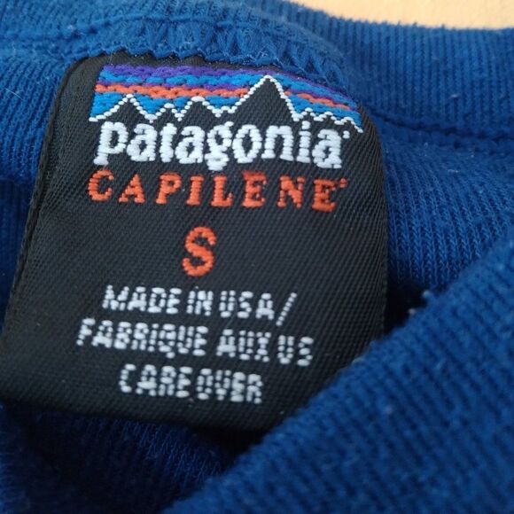 Vintage Patagonia Capilene Base Layer Shirt Long Sleeve - Picture 5 of 6